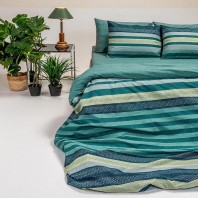 ΣΕΝ-Ε-175 ΣΕΤ ΣΕΝΤΟΝΙΑ COTTON 100% SUPER ΥΠΕΡΔΙΠΛΑ ΜΕΓΑΛΟΥ ΠΑΧΟΥΣ ΣΤΡΩΜΑΤΟΣ
